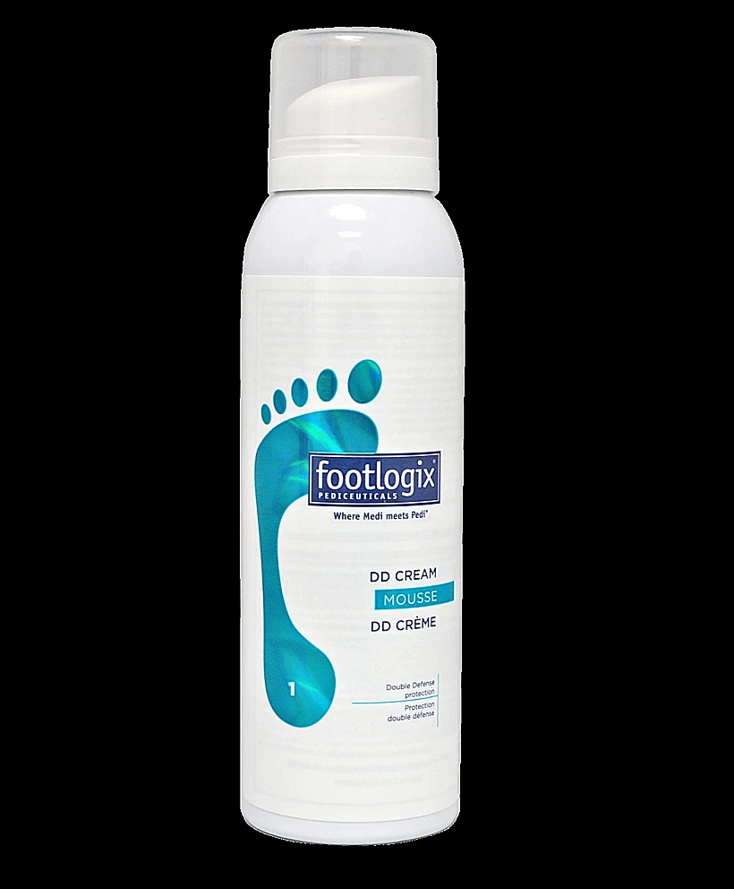 DD דאבל דיפנס מוס עתיר לחות לרגליים 125 מל של Footlogix מחיר 130 שח ניתן להשיג בנייל סטודיו