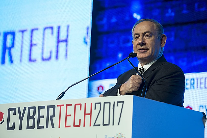 ראש הממשלה בנימין נתניהו בוועידת סייברטק 2017