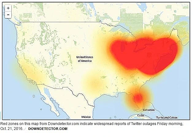 אזור הפגיעה העיקרי של מתקפת הסייבר