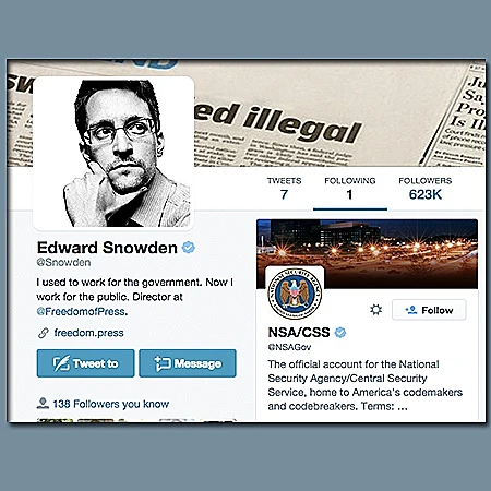 סנודן עוקב רק אחרי חשבון אחד בטוויטר: ה-NSA