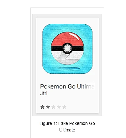 אפליקציית זדונית המתחזהב לפוקימון גו
