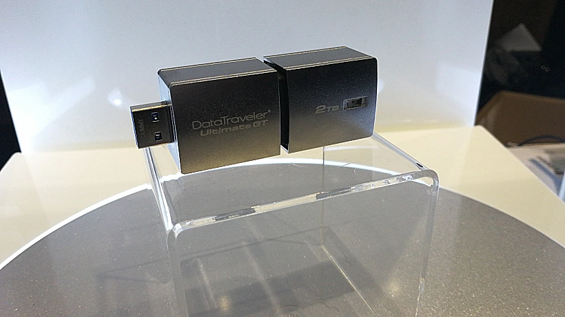 דיסק און קי של 2 טרה שהוצג בתערוכת CES