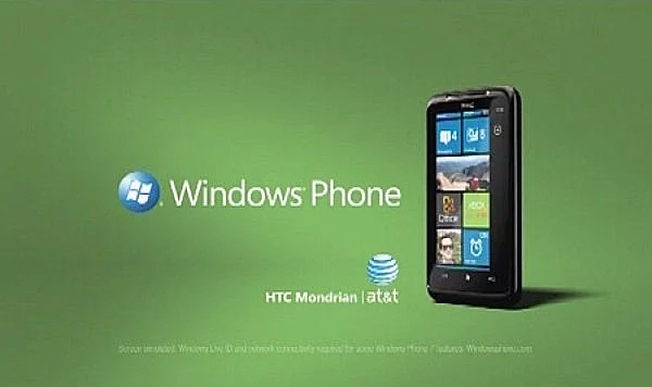 HTC Mondrian - מודעת פרסומת של ווינדוס 7 פון