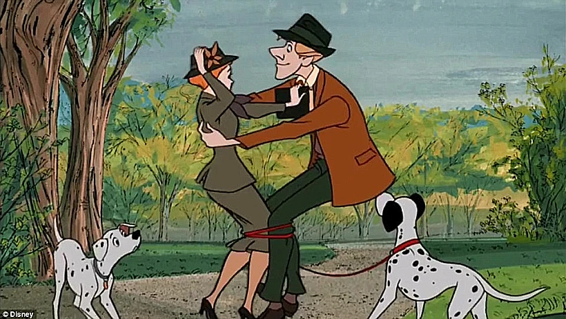 טוני וקורין משחזרים סצנות מ-101 דלמטים