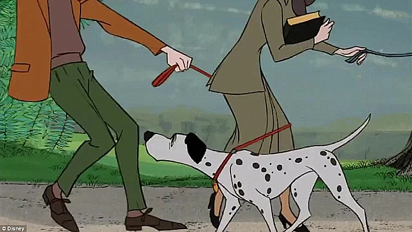 טוני וקורין משחזרים סצנות מ-101 דלמטים