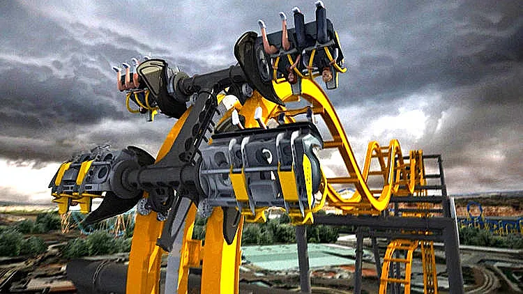 Batman: The Ride Roller Coaster