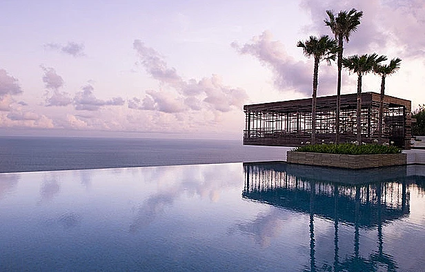#16. The pool at Alila Uluwatu resort in Bali, Indonesia