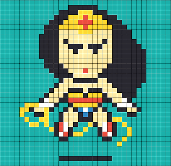 גיבורי על ממדבקות