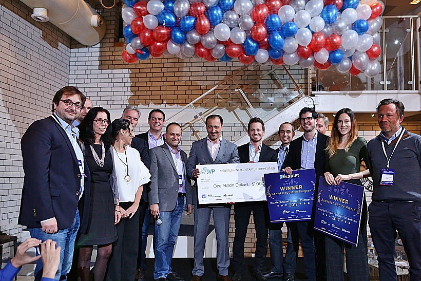 הזוכים בגמר תחרות Insurtech Israel