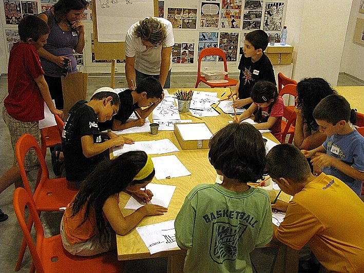 מוזיאון הקומיקס, סדנת צוות