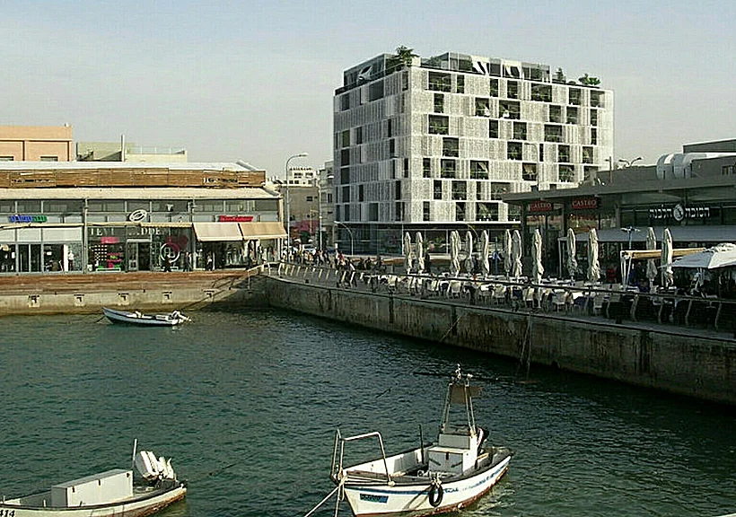 Port TLV מבט מהים