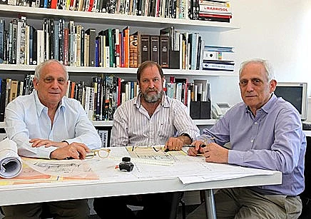 אדריכלים אמיר קולקר, רנדי אפשטיין ועופר קולקר