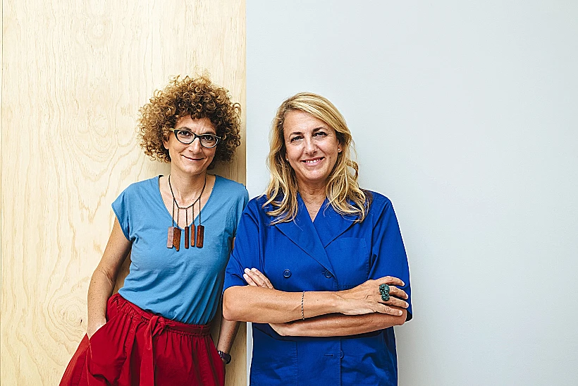 אוצרות התערוכה פטרישיה אורקיולה ופדריקה סאלה