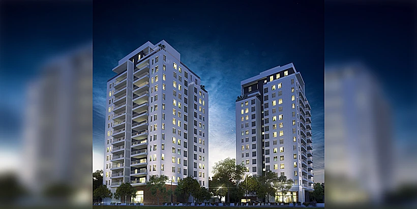 פרויקט פארק גנים בפתח תקווה בבניה ירוקה - שיכון ובינוי נדלן