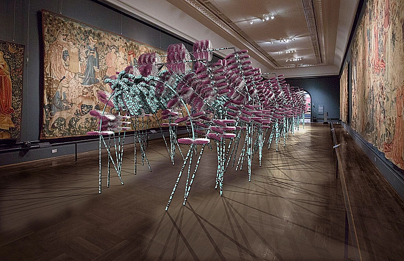 מיצב שדה בצליה, ויקטוריה ואלברט