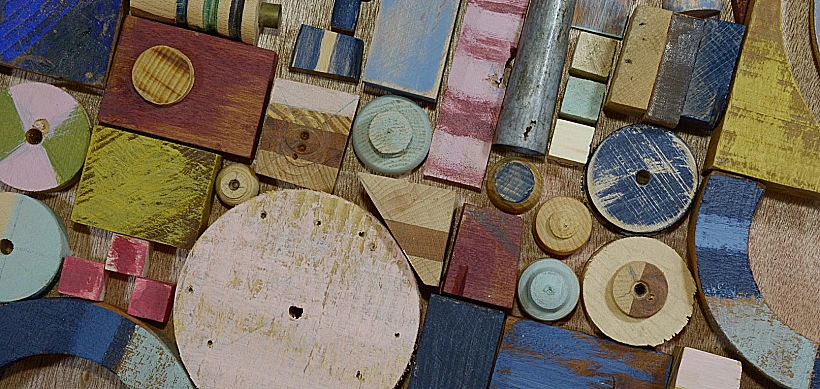 עבודות אמנות משאריות עץ, ביאזי