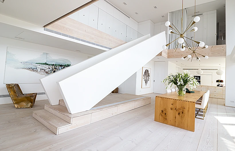 אז והיום, יודע מה יפה, דירת דופלקס בתל אביב