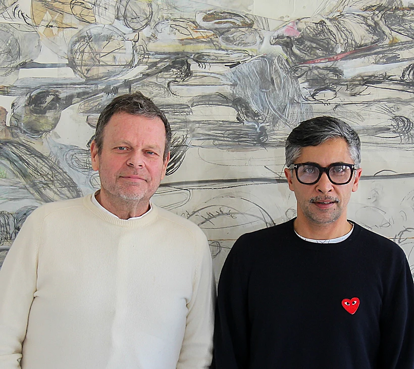 מימין, איוו ביזיניאנו ואלכס מייטליס