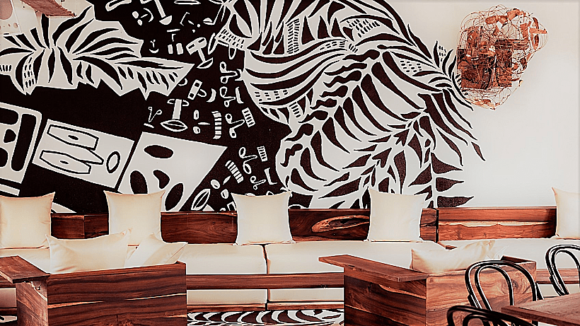 עיצוב טוטאלי, בית קפה בלונדון