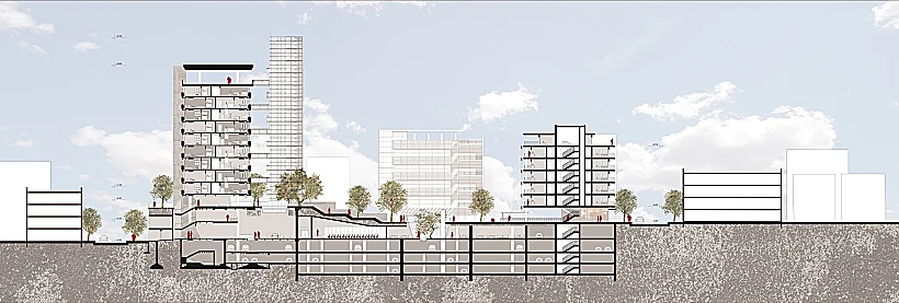 תכנית בית אל על (הדמיה דניאל וולף)