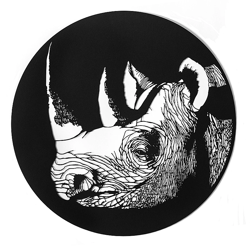 Western Black Rhino, 2017( Shira Glezerman)