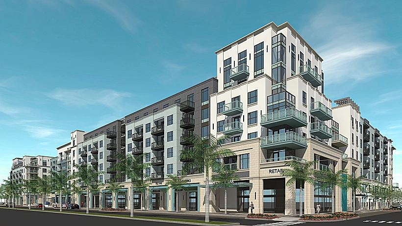 פרויקט מגורים ומסחר בפורט לודרדייל (מתוך אתר ArchCo Residential)