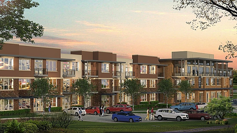 מולטי פמילי בגארלנד טקסס (מתוך אתר ArchCo Residential)