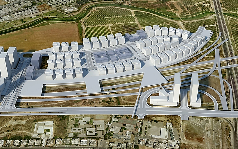 הדמיית השכונה