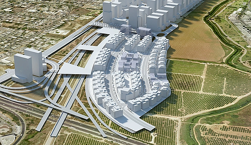 הדמיית השכונה