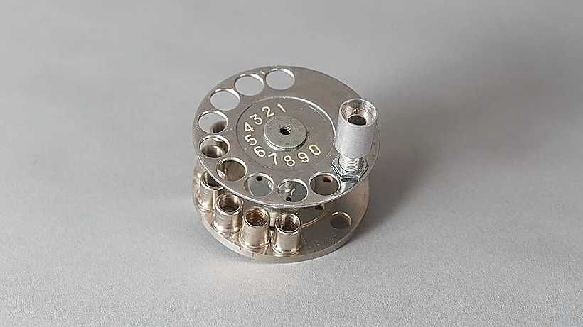 חנוכיית חוגה מאולתרת