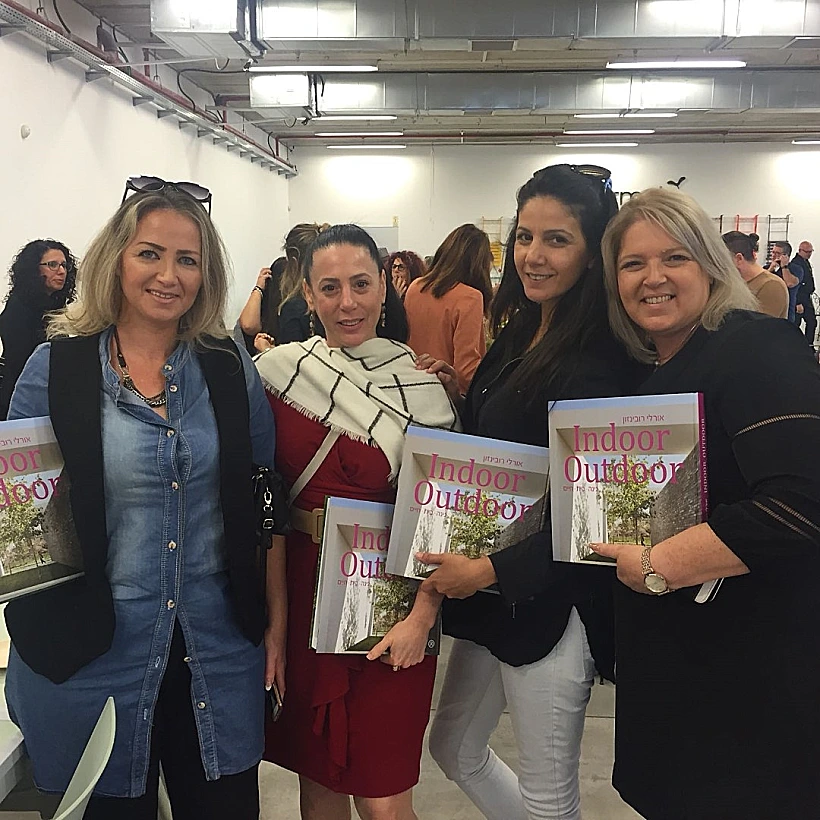 מימין אורית ניר, אביבית חיון, שני רוזן וחגית ברנשטיין ( צילום דן פישמן)