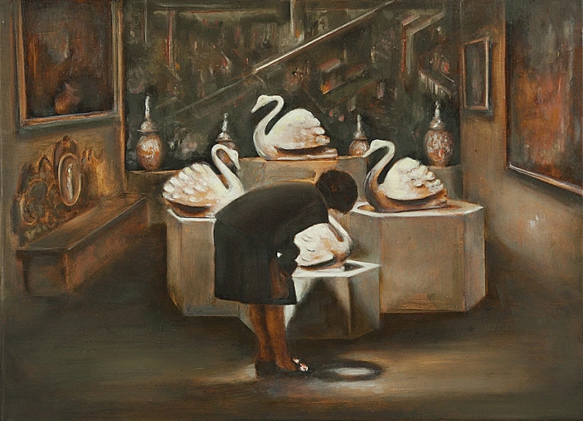 השענות 1, 2018, שמן על קנבס