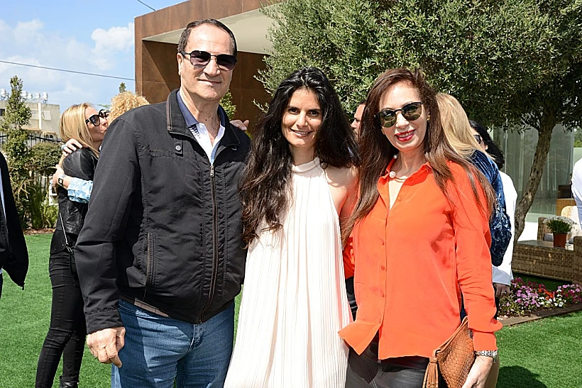 טל ותרצה ברודי עם רותם שחבר