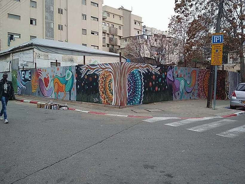 גרפיטי בדרום תל אביב