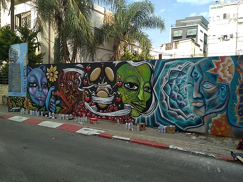 גרפיטי בדרום תל אביב