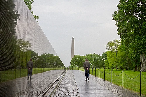 Vietnam Veterans Memorial, in Washington DC by Maya Lin