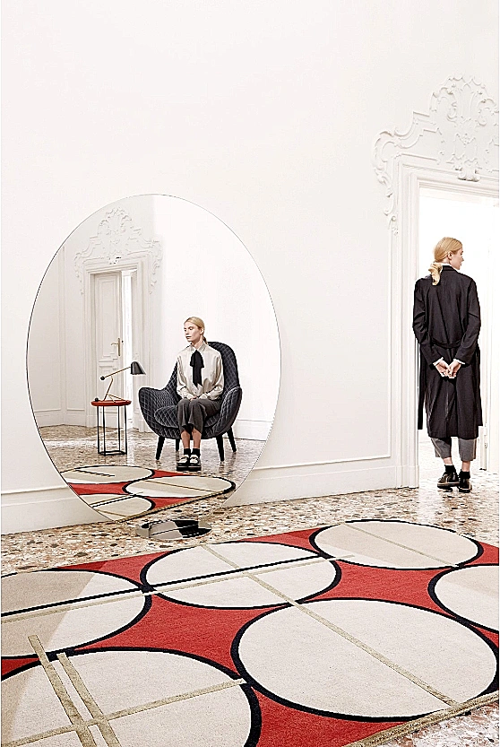 מתוך קולקציית השטיחים בעיצוב של פטרישיה אורקיולה