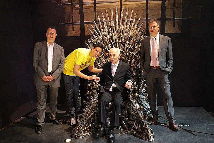 רון אילון, שמעון פרס, מתיו גולד