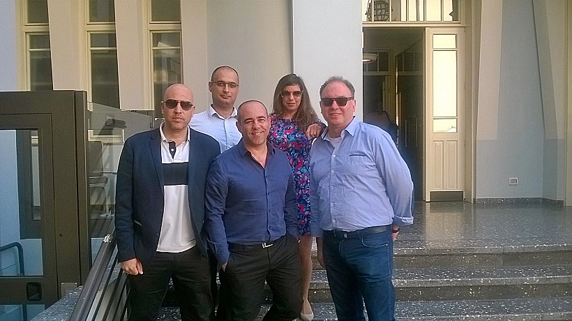 דני לוזון, גלי ברגר, גל שרון, ירון שושני, ארז כהן