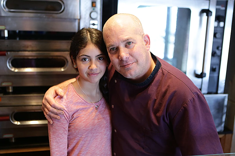 השף ניצן רז והילדה אדווה