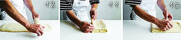 שלבים להכנת בצק עלים רבוך -10-12