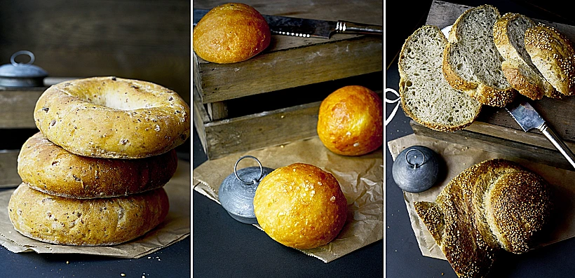 לחמים של מסעדת ברד סטורי