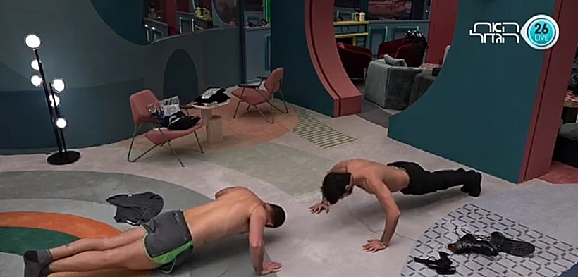 ניר וליאור מתאמנים