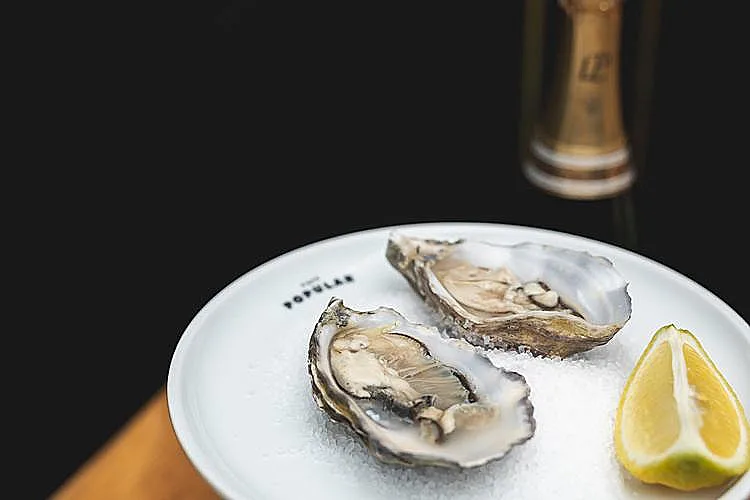 שני אויסטרים ב-38 שקלים. פופולר בר