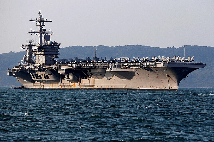 File Photo: Two U.s. Carriers Enter S.china Sea, To 'counter Malign Influence'