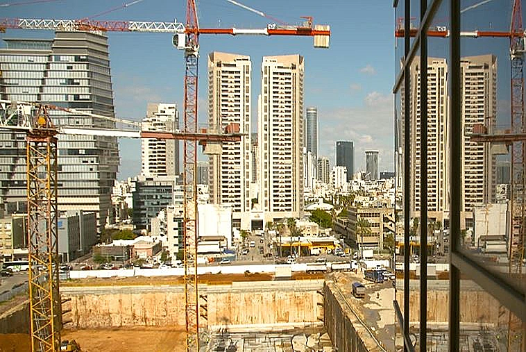 אתר בנייה, נדל"ן, דיור, דירה, דירות, בניין, בניינים