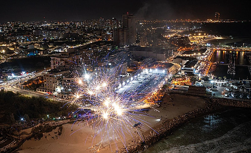 זיקוקים באשקלון