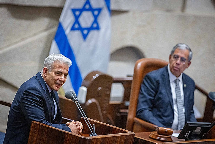 .יאיר לפיד ומיקי לוי