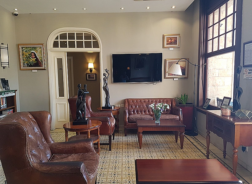 לובי מלון קולוני. צילום: ינינה זסלבסקי אפק