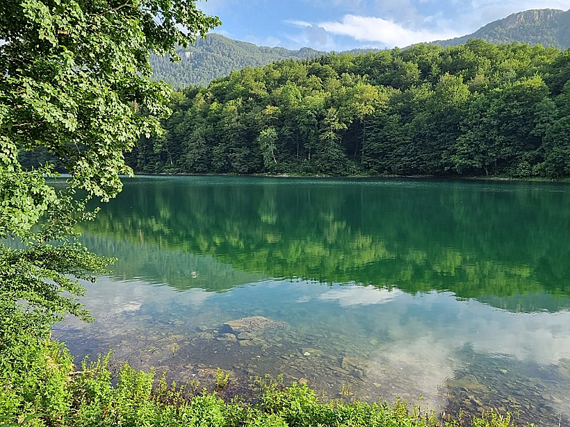 המים הצלולים של ביוגראד לייק ביוגרדסקה גורה מונטנגרו